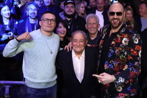 Sources: Fury, Usyk sign deal for winter clash