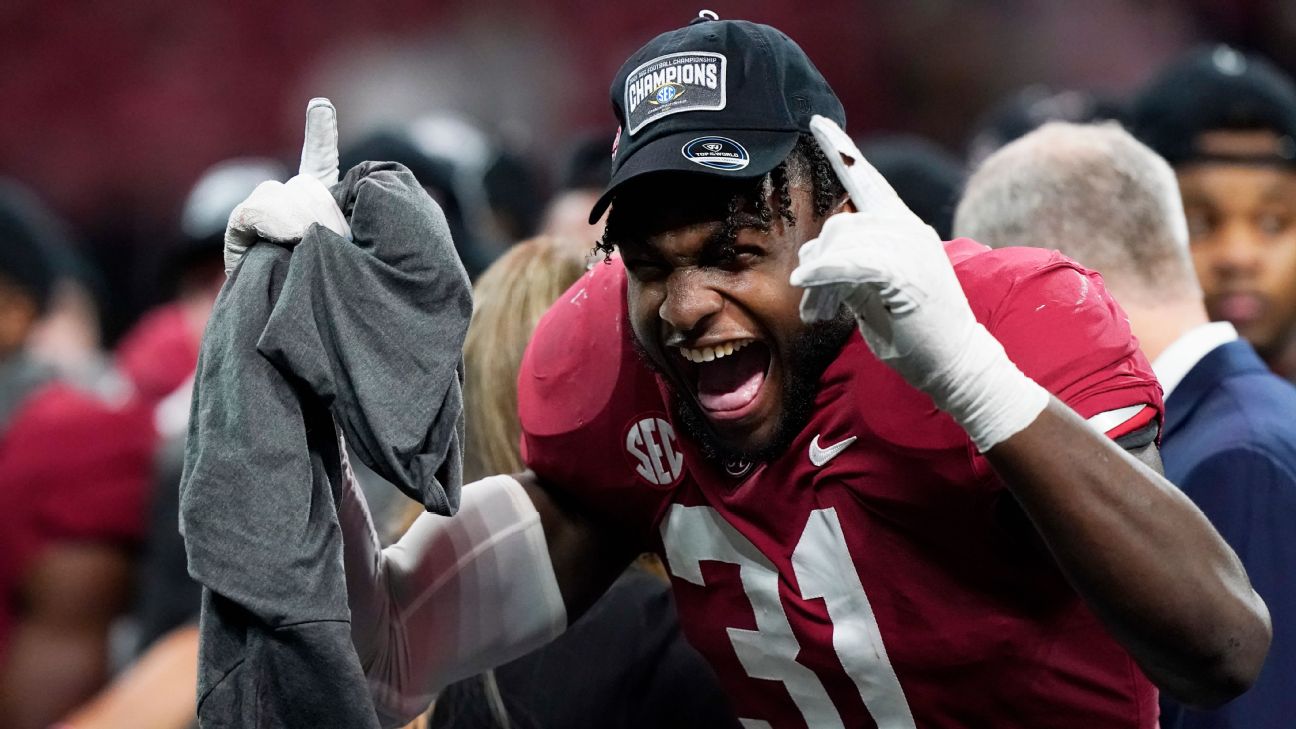 List of players taking part in Alabama's 2022 Senior Day ceremony