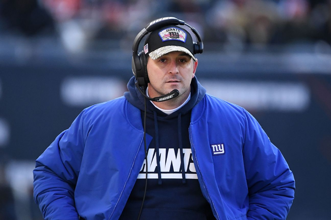 Giants fire coach Judge after just two seasons