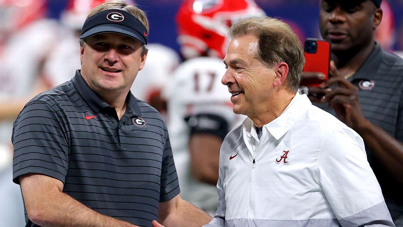 Nick Saban, Kirby Smart making playoff cases shows conference title games  will never be this important again 