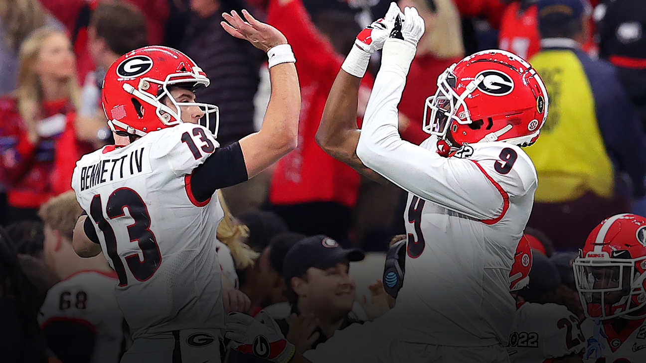 Georgia Bulldogs win national championship game, ranked 1st college  football poll