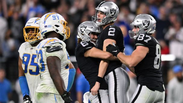 That bonkers Chargers-Raiders ending, explained: Barnwell on the potential tie, a conspiracy and more