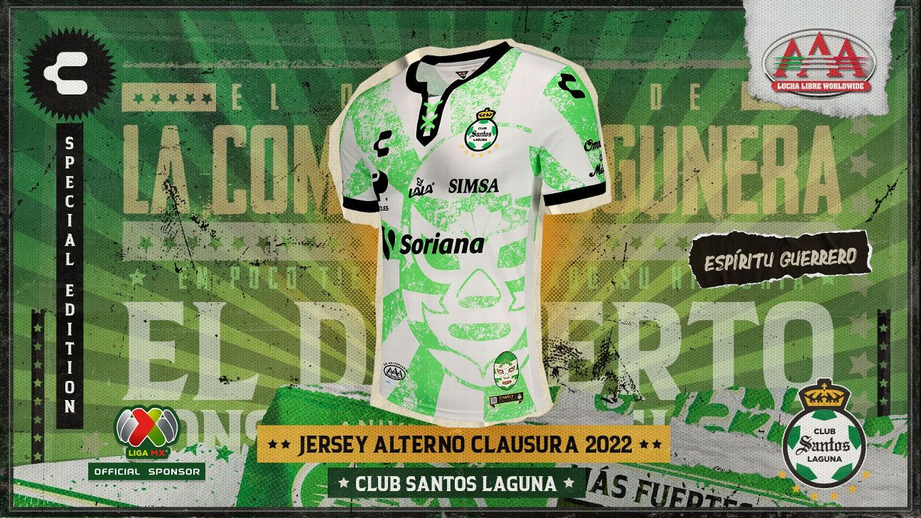 Lucha libre: Mexican Liga MX clubs release amazing kits inspired