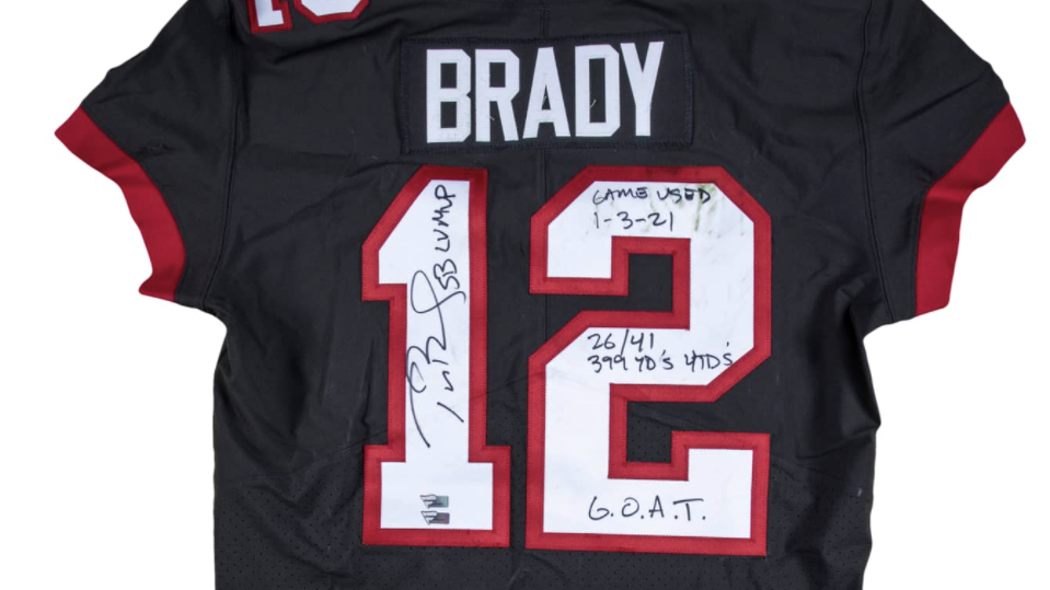 Tom Brady Tampa Bay Buccaneers NFL Game Jersey