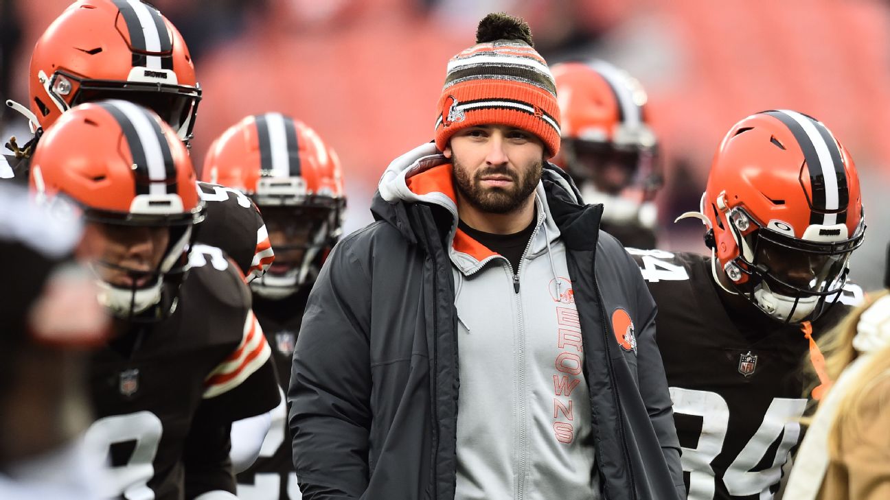 Browns Game Today Playoffs Baker Mayfield Kevin Stefanski