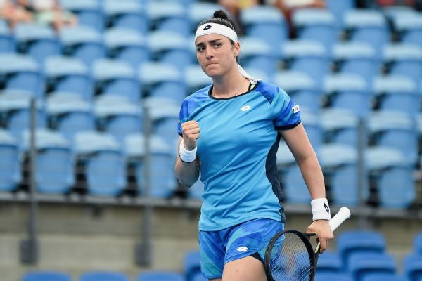 Jabeur ends Gauff's run, reaches final vs. Bencic