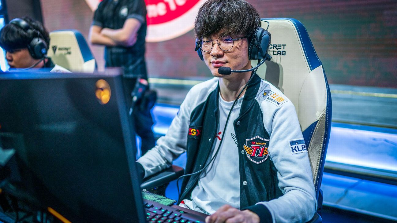 Faker fala sobre idade de jogadores na LCK e desejo de enfrentar novamente  Griffin e Sandbox - ESPN