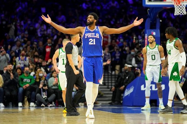 Philadelphia 76ers’ Joel Embiid, once 50-1, now betting favorite to win MVP