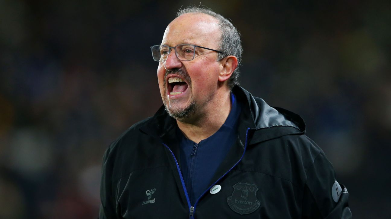 Benitez out at Everton after six months in charge