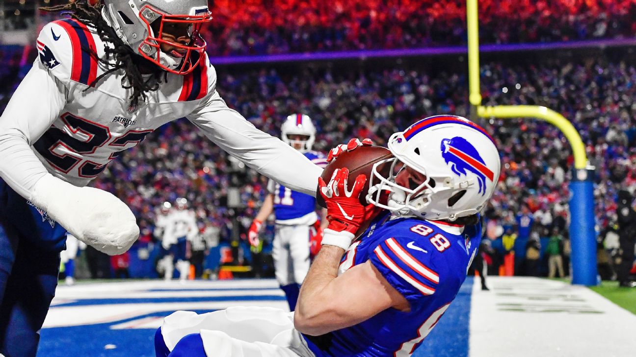 One more time: How did Buffalo Bills Dawson Knox catch this touchdown?