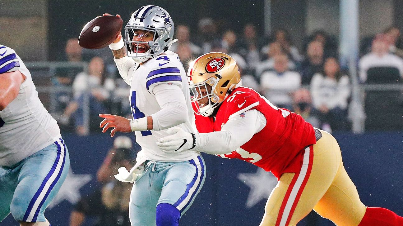 49ers hang on late for wild-card victory over Cowboys - Chicago