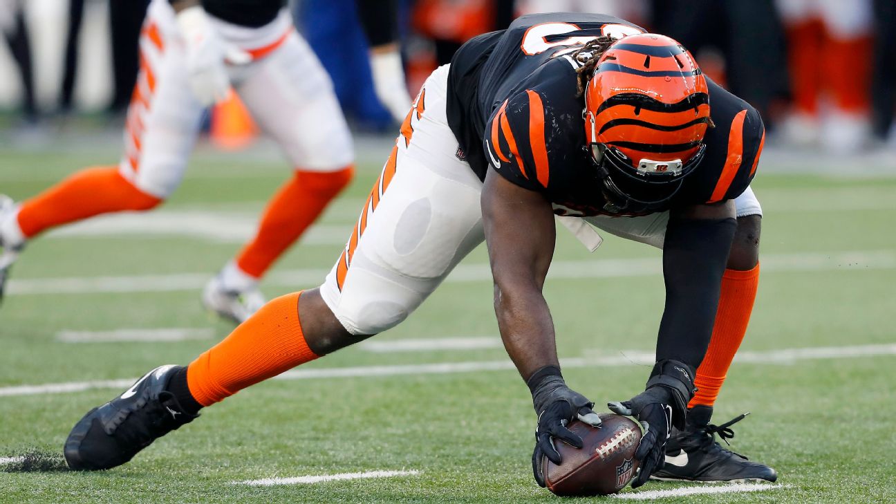 Bengals defensive tackle Larry Ogunjobi the first to represent Charlotte  49ers at Super Bowl