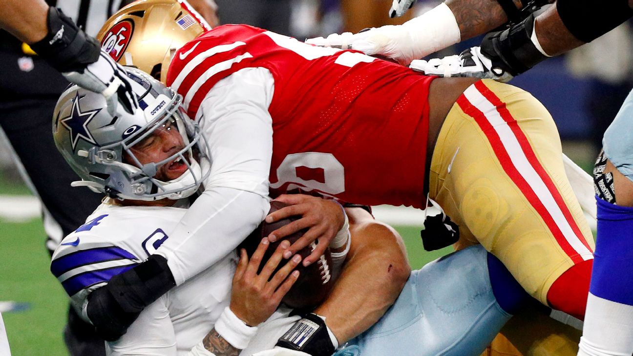 Dallas Cowboys fall behind 49ers early, lose Wild Card game 23-17 -  Blogging The Boys