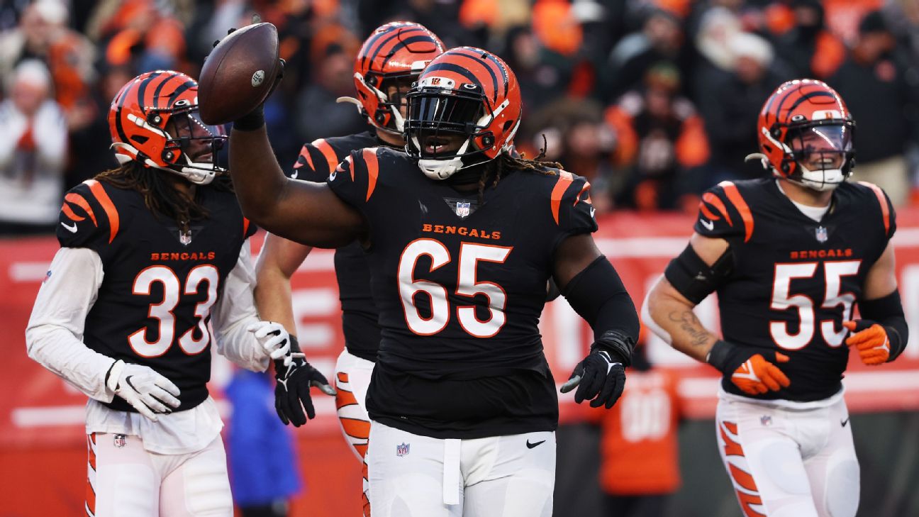 Cincinnati Bengals pierden a Larry Ogunjobi para el resto de la postemporada