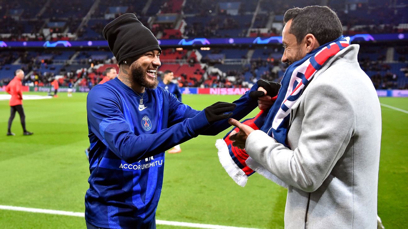 Nenê é convidado pelo PSG para assistir jogo da Champions em Paris