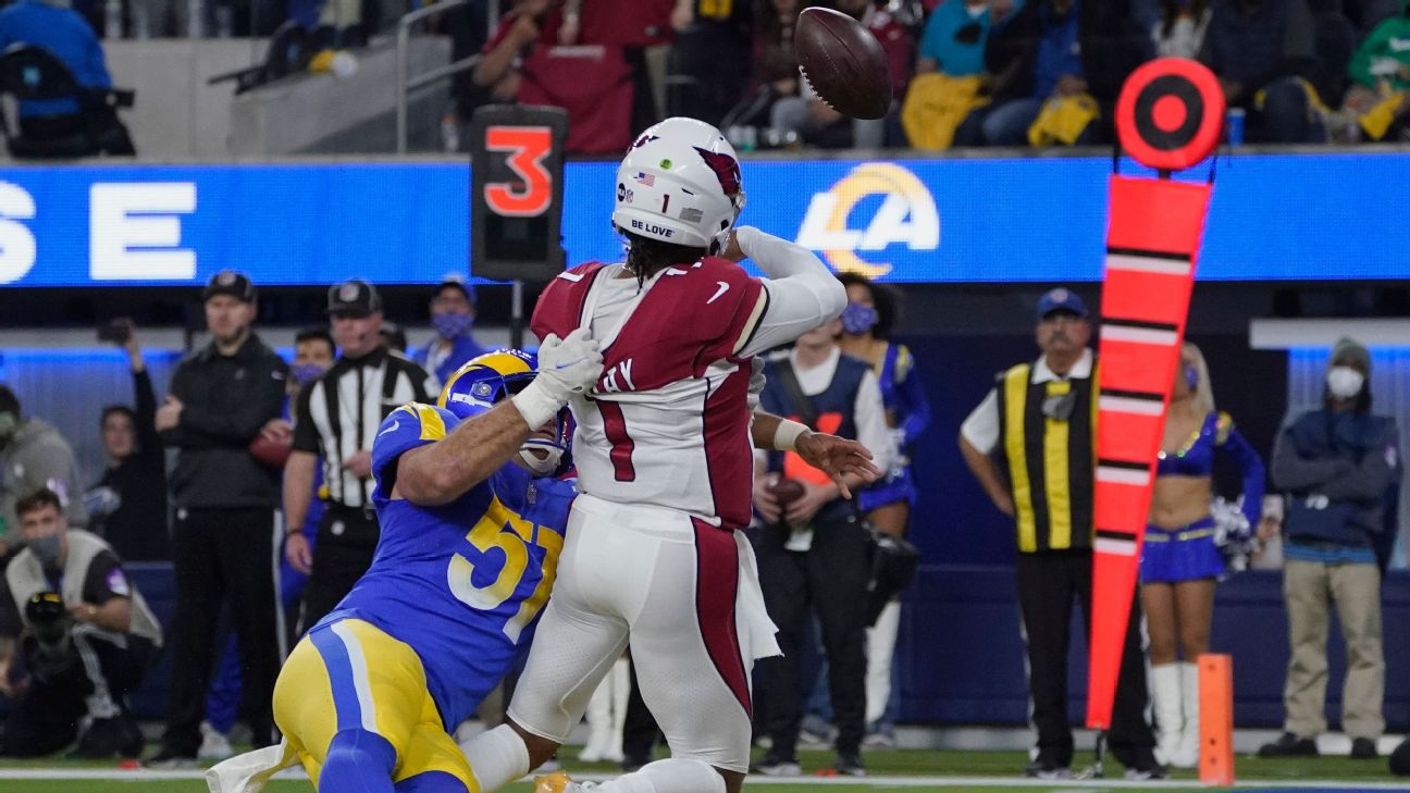 Rams dominate in 34-11 wild-card playoff win over Cardinals - Los