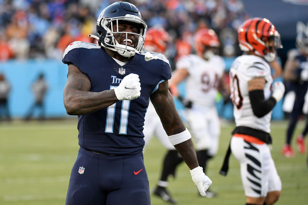 Titans GM: 'Do not foresee' trading WR Brown