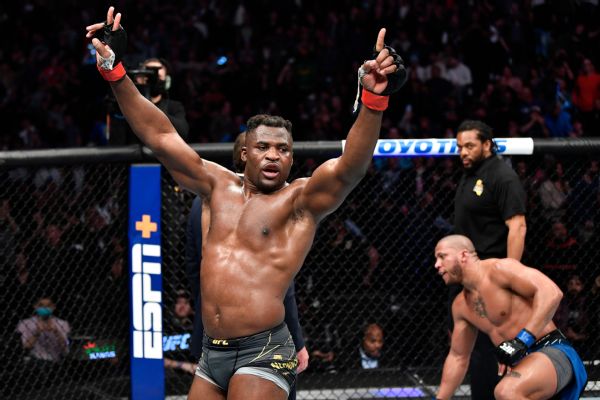 Ex-UFC champ, top free agent Ngannou joins PFL