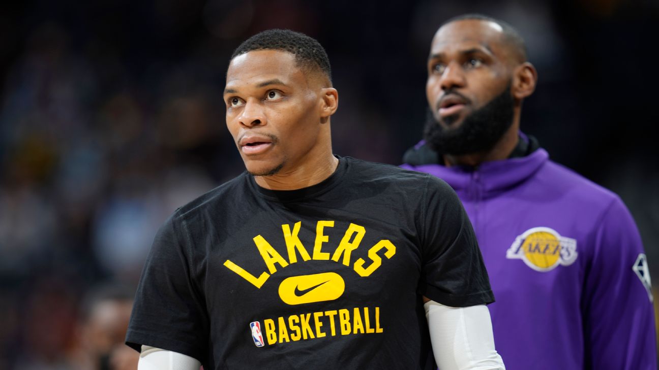 Lakers' Russell Westbrook benched in Pacers loss amid shooting slump