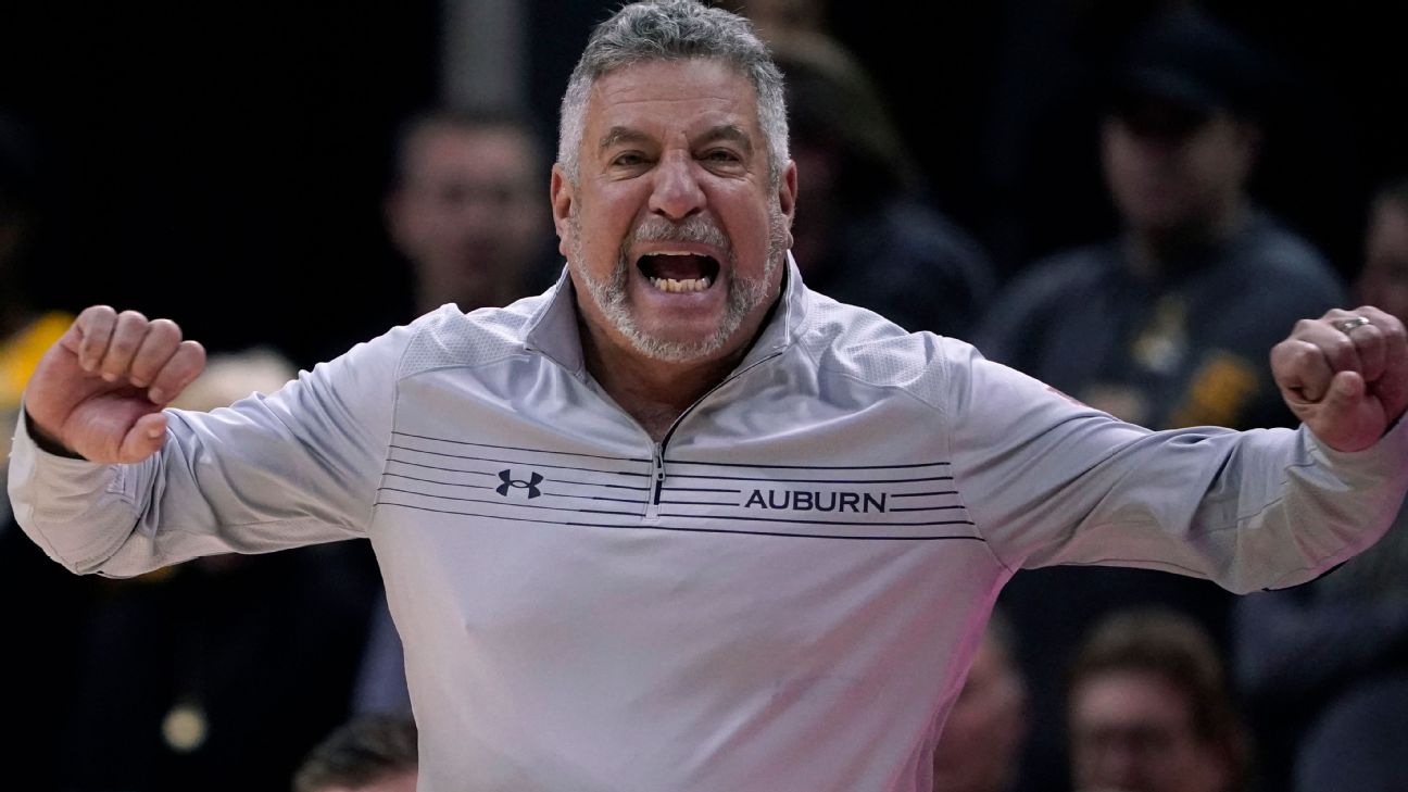 Auburn Tigers extend men's basketball coach Bruce Pearl 'for life'