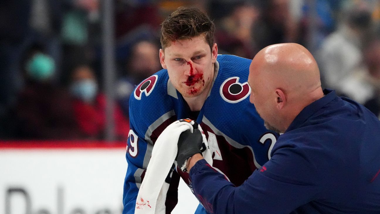 Avalanche activate Nathan MacKinnon off injured reserve - NBC Sports