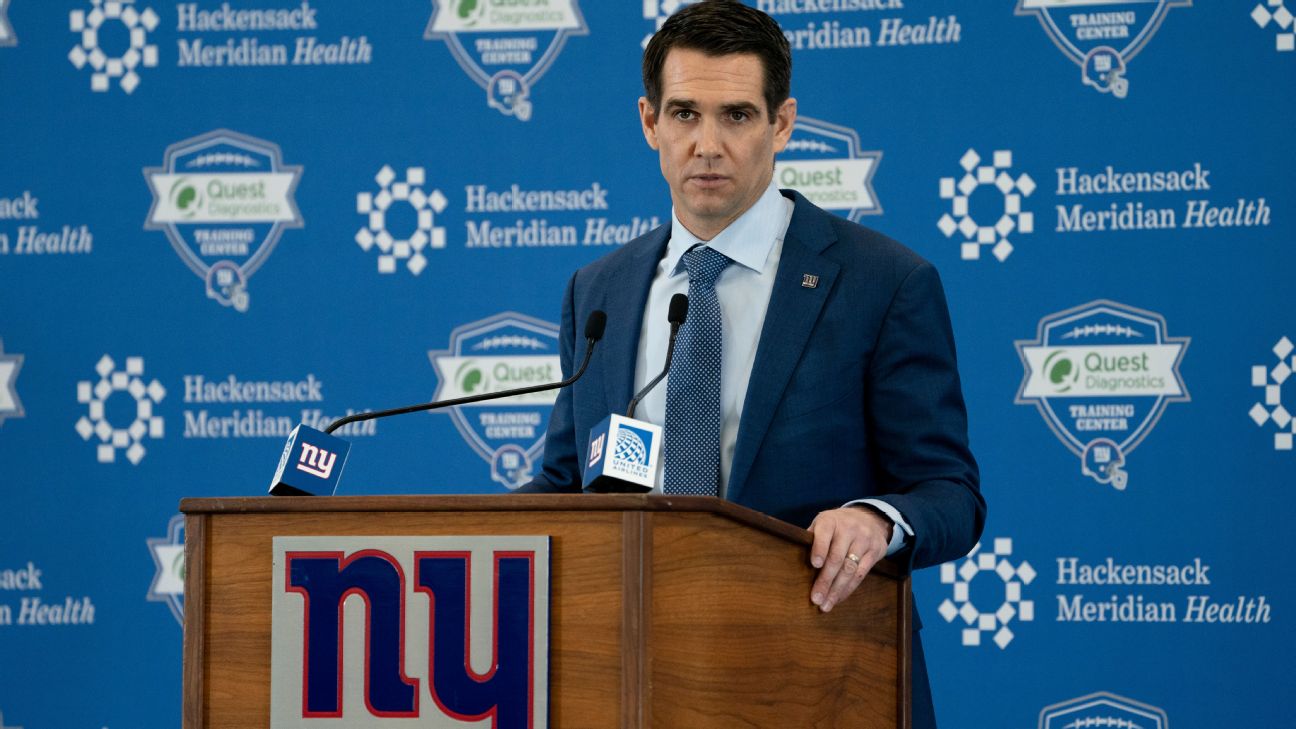 NEW YORK GIANTS HIRE JOE SCHOEN AS NEW GENERAL MANAGER