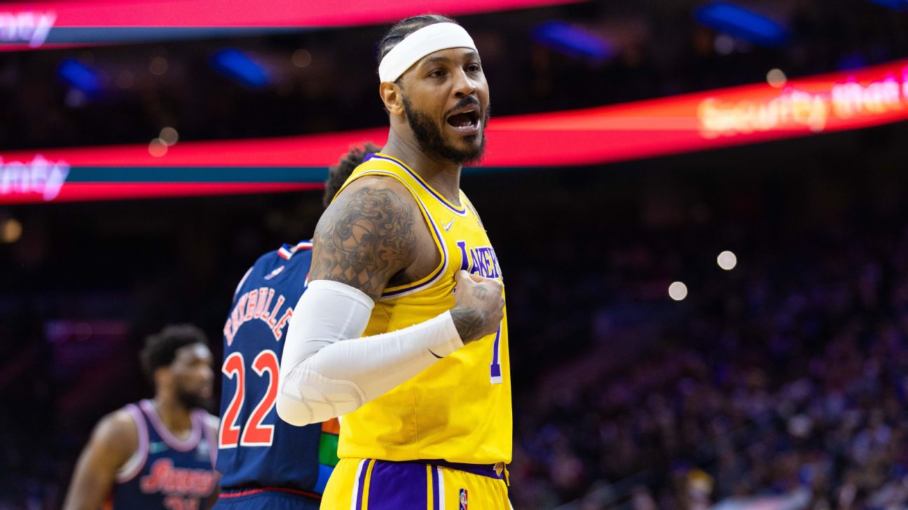 Lakers Fans Begging Team to Use Disabled Player Exception on Carmelo Anthony  - Lakers Daily