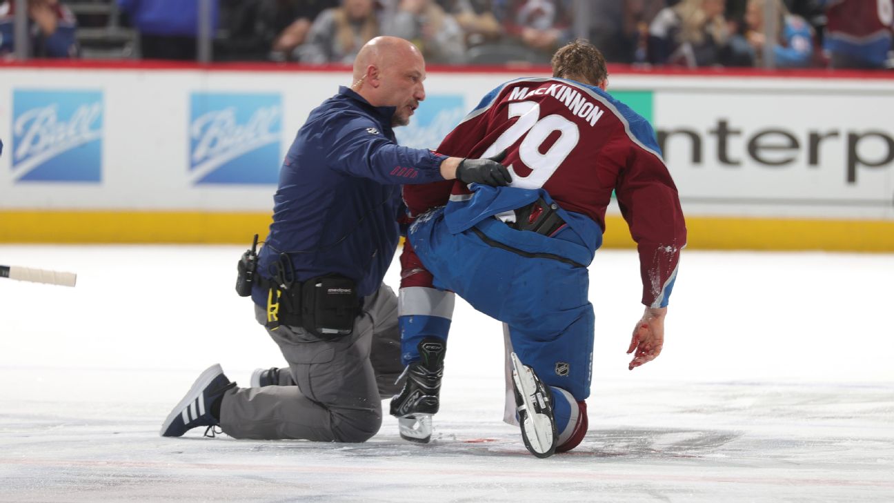 Avalanche's MacKinnon to miss all-star game after surgery for broken nose