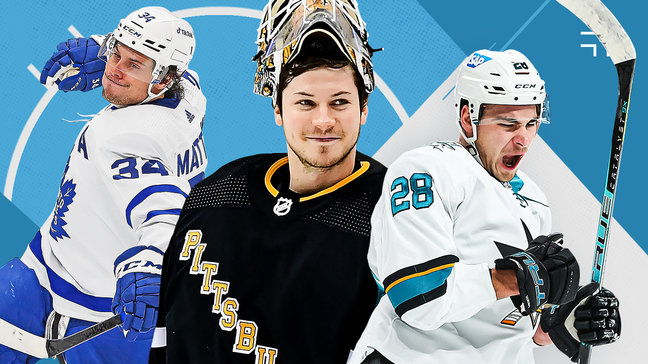 NHL Power Rankings - 1-32 poll, each team's MVP so far - ESPN