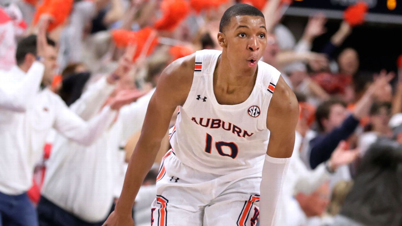 Auburn basketball: Tigers have a lottery pick in 2022 NBA mock draft