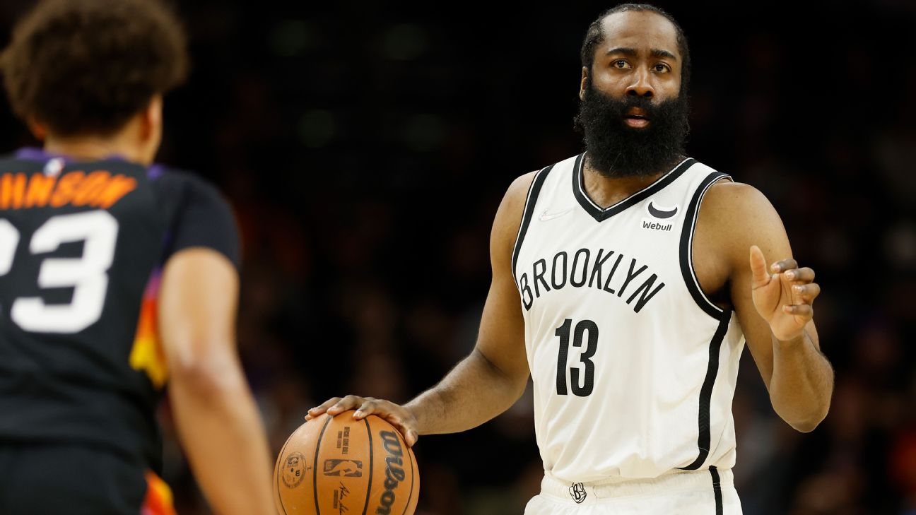 James Harden admits Nets tenure was 'frustrating' - ESPN