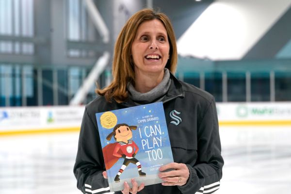 Hall of Famer Granato unveils new children's book