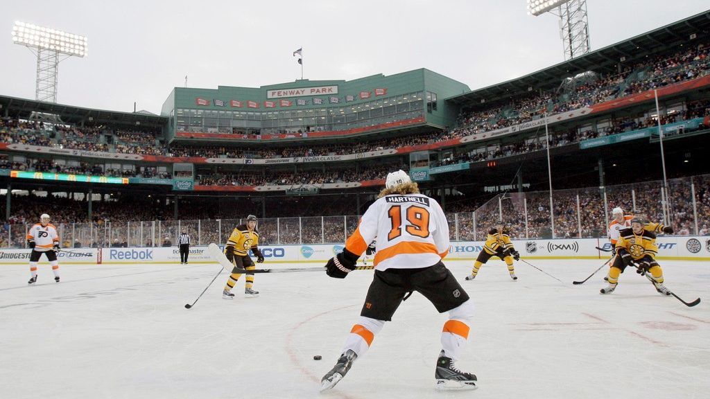 Preparations underway at Fenway Park ahead of 2023 Winter Classic