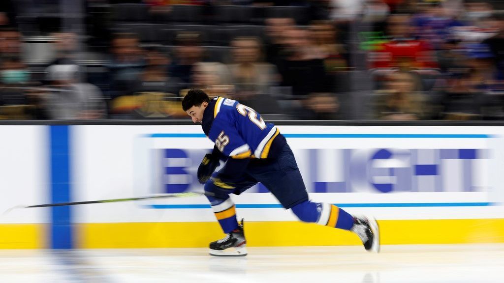 Blues' Kyrou fastest skater at NHL All-Star Skills Competition