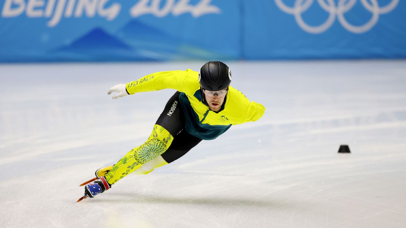 Brendan Corey sets Australian national record in short track
