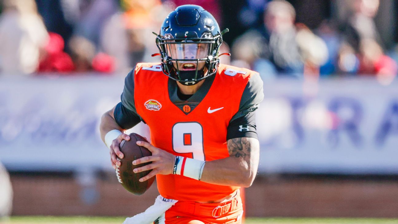 Sam Howell Impresses During Senior Bowl Week 