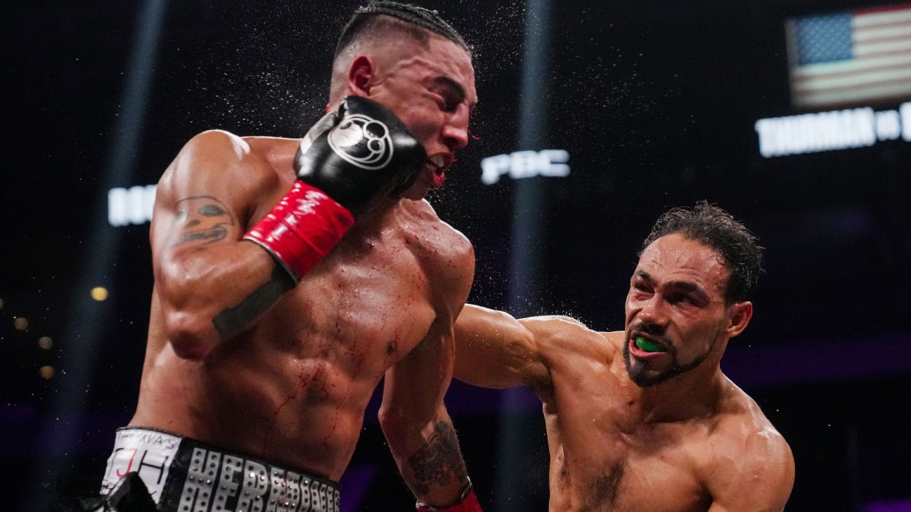 Keith Thurman returns with unanimous-decision win over Mario Barrios