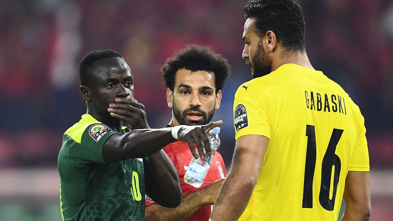 Sadio Mane In Mohamed Salah Out Of Africa Cup Of Nations Dream Team