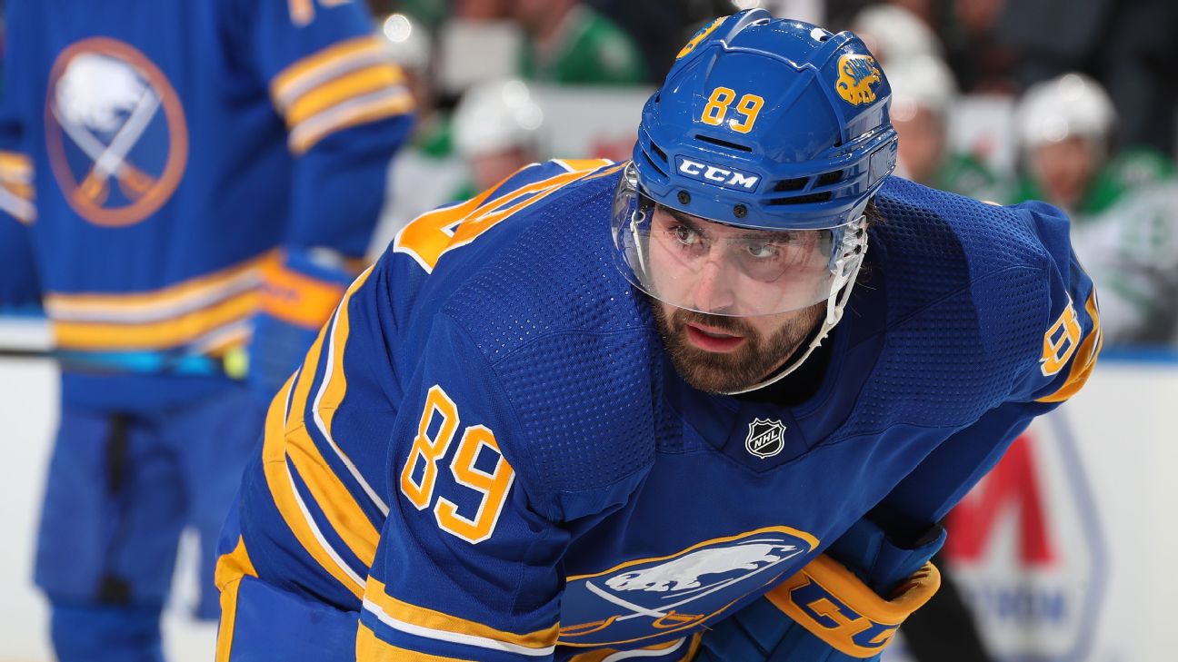 Sabres' Alex Tuch responding to new challenges, piling up points