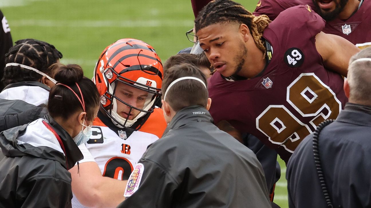 Bengals' Joe Burrow named FedEx Air NFL Player of the Week for