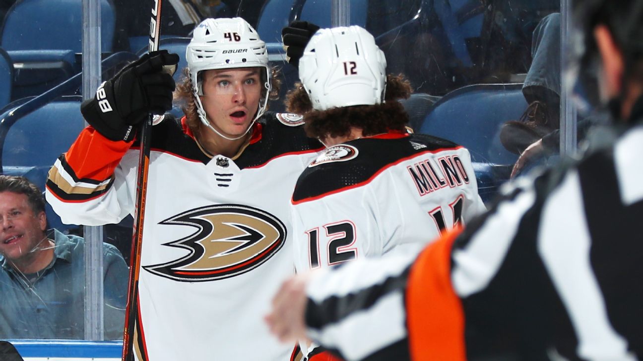 How Anaheim Ducks center Trevor Zegras play might force EA Sports hand