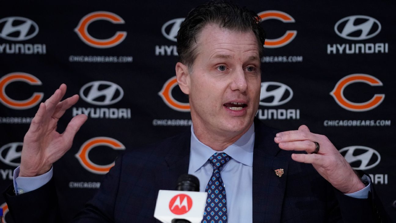 New Chicago Bears coach Matt Eberflus finalizes staff, adds 3