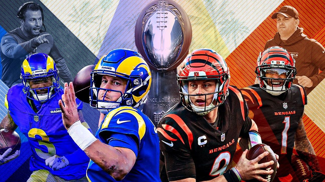 Super Bowl LVI de NFL entre Rams y Bengals: Dónde, cuándo y a qué