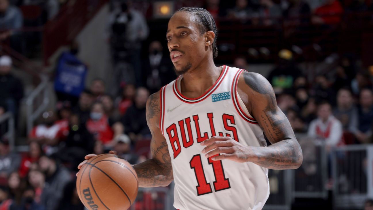 Chicago Bulls star DeMar DeRozan gets 5th straight game with at least ...