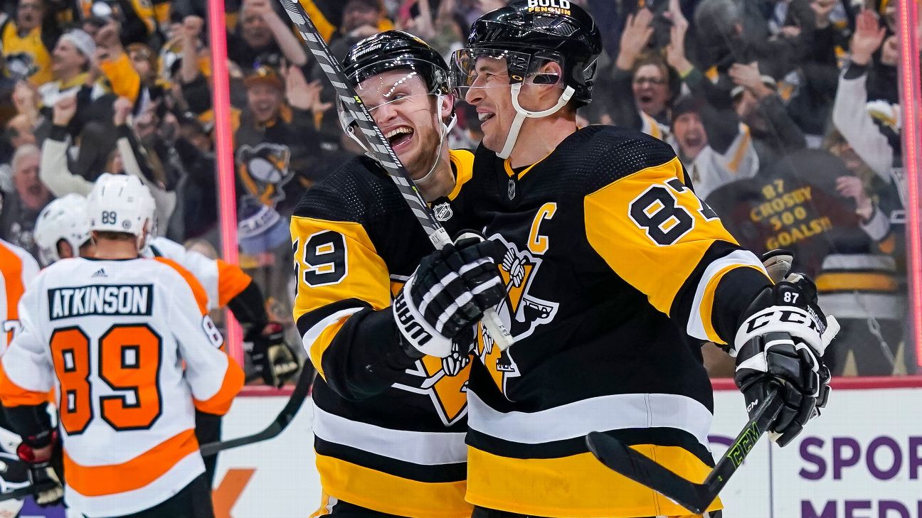 Sidney Crosby nets 500th career goal, joins Mario Lemieux as only  Pittsburgh Penguins to reach feat - 6abc Philadelphia