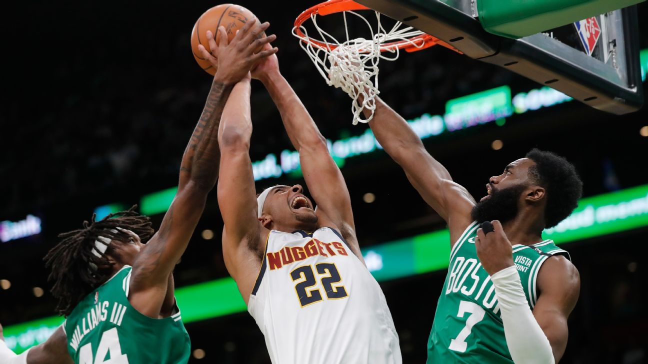 Jaylen Brown of Boston Celtics rates dunk on Kristaps Porzingis 'about a  five' - ESPN