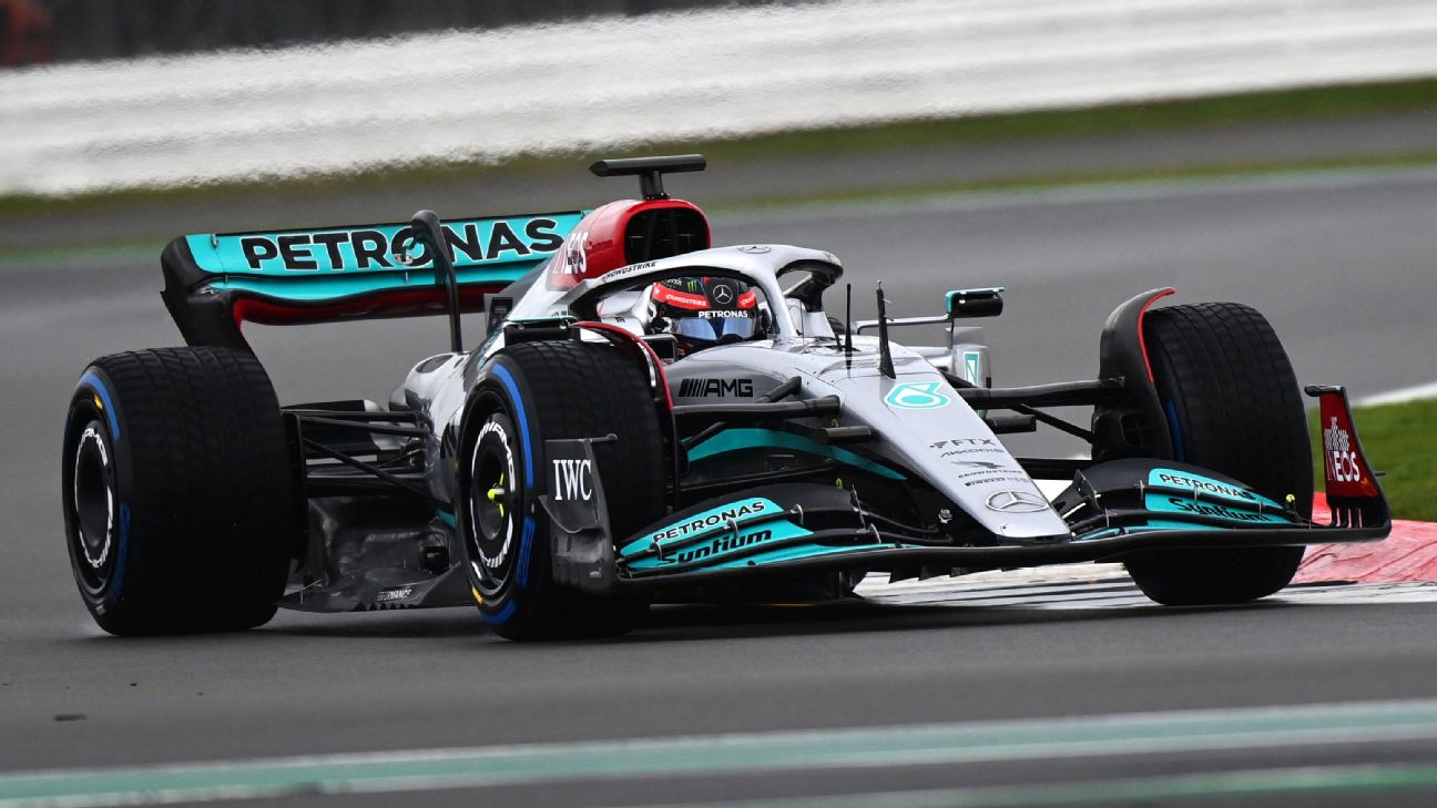 Mercedes reveals Lewis Hamiltons 2022 F1 car