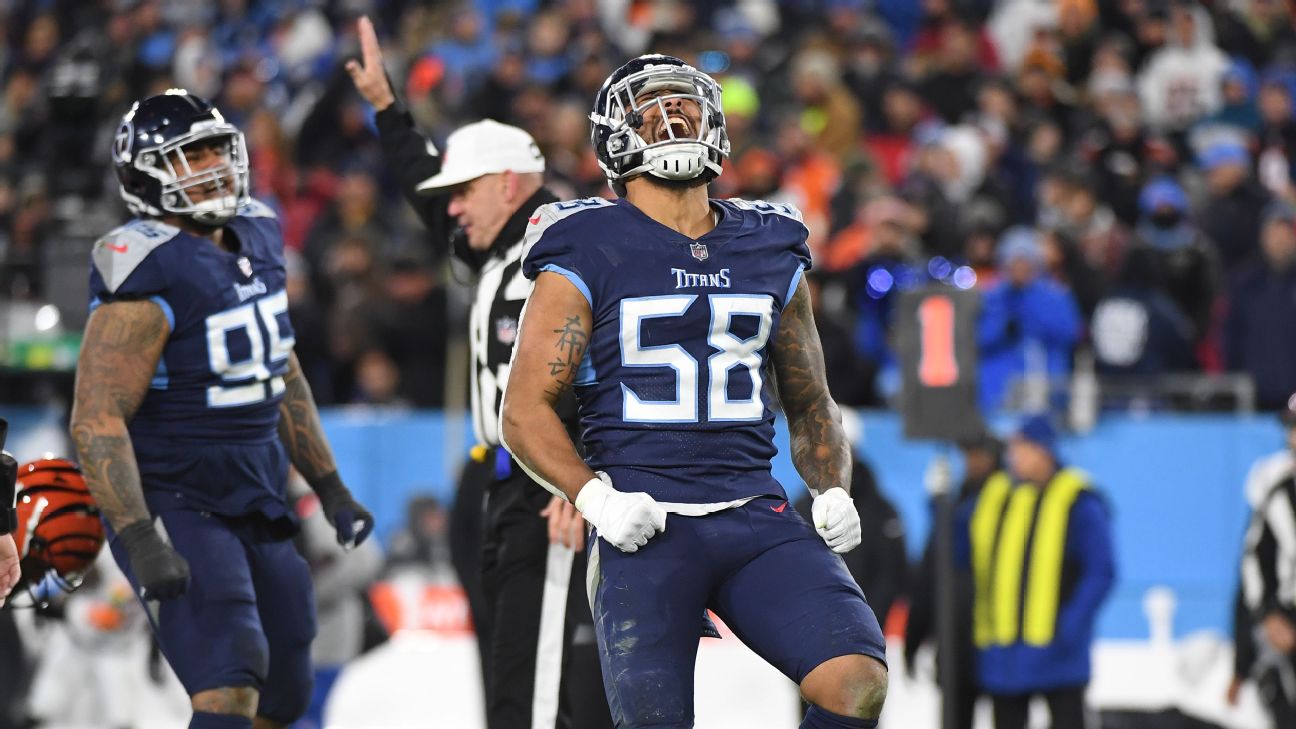 Tennessee Titans not placing franchise tag on Harold Landry