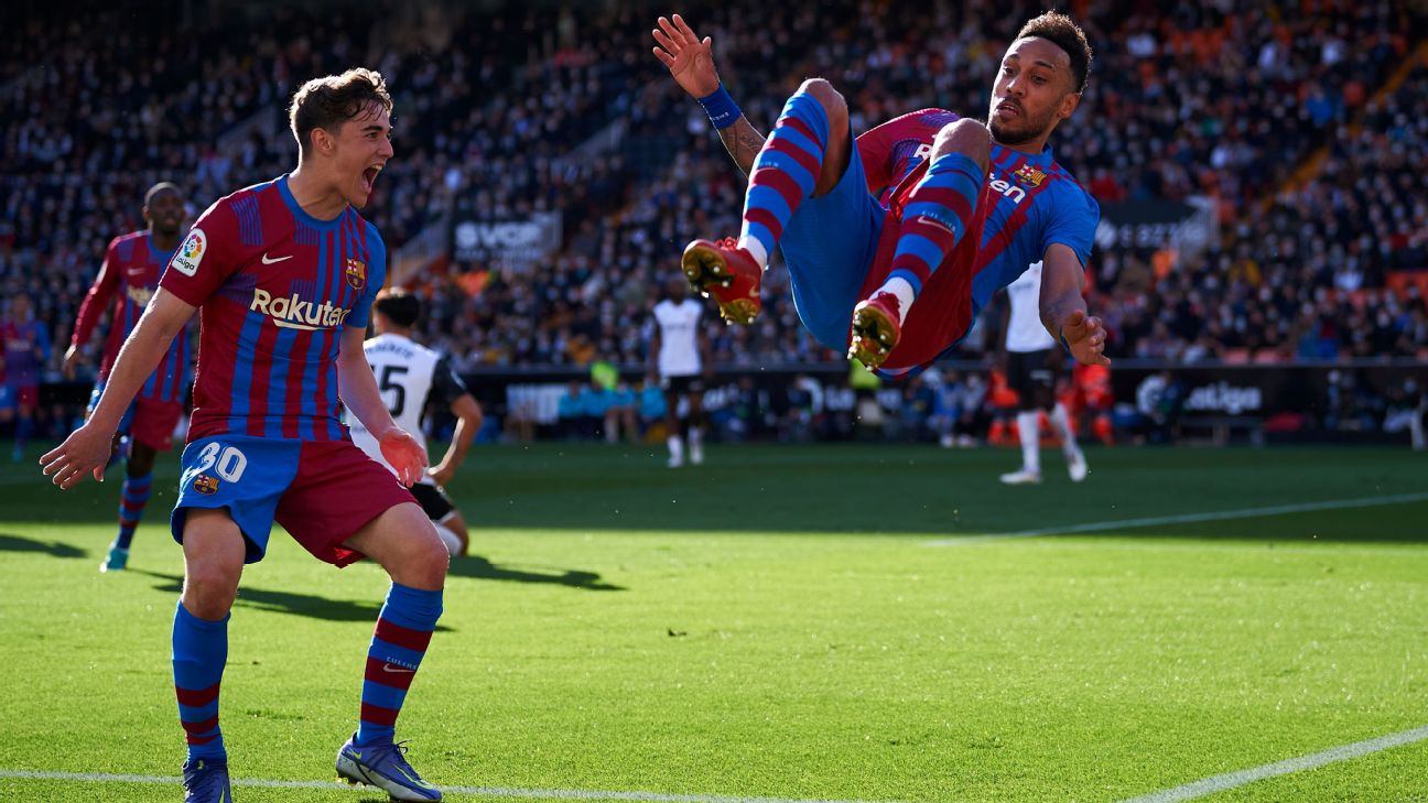 Weekend Review: Aubameyang stars for Barcelona