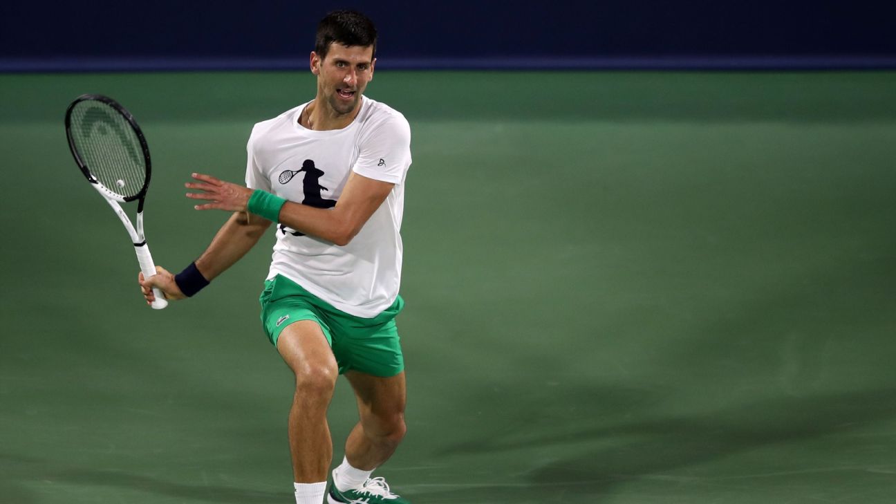 Novak Djokovic says he is excited to take part in Dubai's World Tennis  League